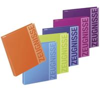 6x Pagna® 31401-00 Cahier de correspondance - A4, avec 20 pochettes, assorti