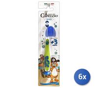 6x Pasta capitano Brosse à Dents Junior Années 3+