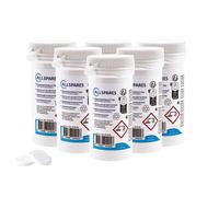 6x Pastilles nettoyantes (30pcs pour 9 mois) Bosch 311769 / 310575 / TCZ6001 pour machine à café par AllSpares