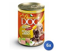 6X Pâté Chien Monge 0106 Spécial Dog