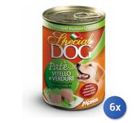 Monge Pâté Spécial Chien Adulte – Veau et Légumes – Boîte 400 g