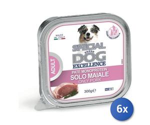 6X Pâté Chien Monge 0857 Excellence Spéciale Pour Chiens
