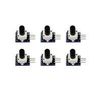 6X Petit Testeur de Servomoteur ESC Contrôle PWM Ventilateur Sans Balais à Monter Soi-Même Contrôleur de Vitesse de Moteur D'Avion