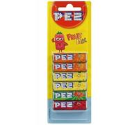 6x PEZ Recharges 6 Pièces Paquet Fruit Saveur Sucreries Pour Distributeur (36