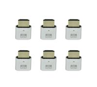 6X Plugue FictÃcio 4K CompatÃvel com Luz LED para Placas GrÃ¡ficas, AcessÃrios PC, Adaptador de ExibiÃ§O Visual Desktop/Laptop B