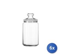 Bocal en verre 1l 11x21x11cm Transparent