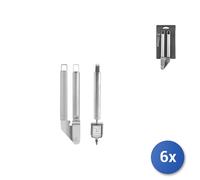 6X Presse-Ail H&H Cuisine Nouveau Acier Inox