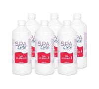 6x Réducteur de pH liquide (1000ml) SpaLine Spa pH Minus SPA-PH001