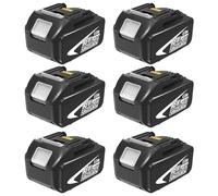 6X Remplacement pour makita 18V 8.0Ah Batterie Exemoro BL1860B BL1860 BL1850B BL1850 BL1840B BL1840 BL1820 BL1815 BL1825 BL1835 BL1845 avec LED Outils sans Fil