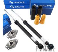 6x Sachs Amortisseur + Soufflet de Cardan + Palier Arrière pour VW Polo 6R 9N