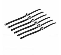 6X Serre-câbles à cliquet, réglables de 20 Pouces, 50 cm | Sangles de fixation extérieures avec boucles en acier inoxydable, faciles à serrer et à relâcher