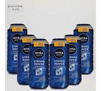 6x Shampoo NIVEA Men Strong Power 250ml Minéraux Marins