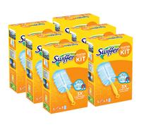 6x Swiffer Staubmagnet Set D'Initiation (Poignée + 3 Seviette)