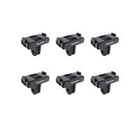 6X TELESIN Accessoires de Caméra D'Action Adaptateur Magnétique à Deux Griffes pour Adaptateur OSMO Action 3