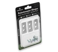 6x To the South® Lot de 6 lames de tondeuse robot en acier compatible avec Worx Landroid L WR155E