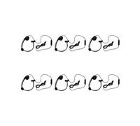 6X USB Centre D'Appel Casque avec Suppression Du Bruit Mic Monaural Casque de Musique pour PC Maison et Le Bureau Téléphone Un Service Brancher et