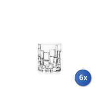 6X Verre Dof En Verre Transparent Décoré Etna CL33