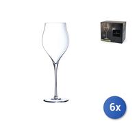 6X Verres D'Exaltation En Verre Sonore Supérieur Transparent Cl 35. Garantie La
