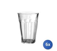 6X Verres Duralex Picardie 36Cl En Verre Trempé Transparent