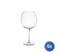 6X Verres En Verre, 72Cl, Transparent, Vendu Dans Un Plateau De 6