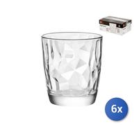 6X Verres En Verre Diamond Dof Transparent, 38,5Cl