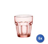 Bormioli Rocco Verre à whisky Rock Bar Lounge Peach 270 ml trempé Lot de 6