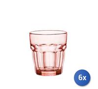 Bormioli 418950-B03 Rock Bar Lounge Verre Orange 27 cl Set de 6