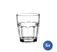 6X Verres En Verre Transparent Rockbar Pour Rocks Cl27
