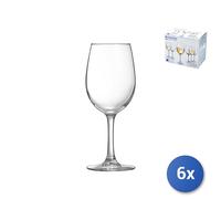 Arcoroc boîte de 6 verres a vin vina 36 cl transparent 7590032