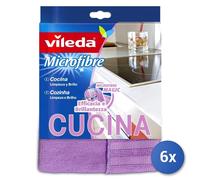 6X Vileda Chiffon Microfibre Cuisine