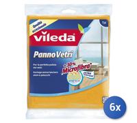 6x Vileda Serpilliére Microfibre Vitres 1 Pièces