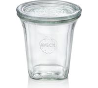 6x Weck pot Quadro avec couvercle Quadro 545 ml