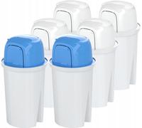 6x Wessper AquaFloow Set de recharge pour carafes filtrantes : 4x Klasse et 2x KlasseMag