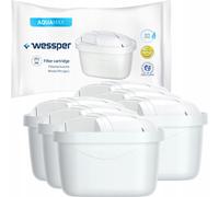 6x Wessper® AQUAMAX Cartouches filtrantes compatibles avec BRITA Maxtra+, Style, Marella, Elemaris, XL, Fun - pack de 6