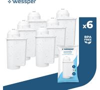 6x Wessper Filtre à eau pour Siemens EQ.6 EQ.9 EQ.300 EQ.500 iQ700 remplace TZ70003