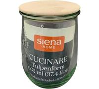 6x X " Cucinare " HD 1l Bocal Buchenholz-Deckel Conserver Préserver
