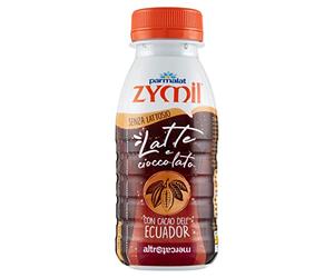6x Zymil lait sans lactose et chocolat au cacao de l'Équateur altromercato 250 ml