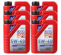 6X1 Litres Original Liqui Moly 1305 Huile Moteur 5W-40