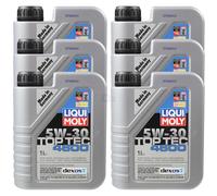 6X1 Litres Original Liqui Moly 3755 Top Tec 4600 5W-30 Huile Moteur