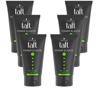 6x150 ml Schwarzkopf Taft Men Power Elastic Gel Fixation Inaltérable