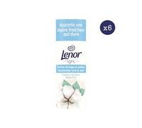 Lenor Parfum de Linge en Perles pour Lessive, 100 Lavages (235g x 6), Fraicheur de Coton, Fraîcheur Non-stop jusqu'à 12 Semaines de Stockage