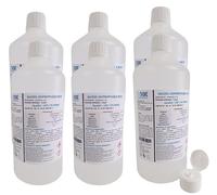 6x1L ALCOOL ISOPROPYLIQUE 99,9% Extra pur -Origine FRANCE GARANTIE Isopropanol, Parfait comme Solvant, Nettoyant et Dégraissant (6)