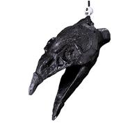 6x2x3 pouces véritable sifflet de mort de corbeau hurlant, instrument sifflet mort traditionnel, ornement jouet nouveauté pour la décoration intérieure, fournitures fête d'Hallowe