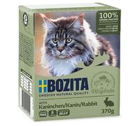 BOZITA Gelée de lapin pour chat 370g