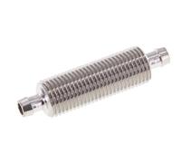 6x4 Acier inoxydable 1.4571 Raccord droit à emboîter Cloison