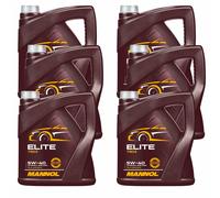 6x4 L Mannol Elite 5W-40 huile moteur Acea A3/B4 VW 502 00 505 MB 229.5 229.3