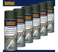 6X400 Ml Kwasny Belton Spécial Métallschutzlack 2En1|Eisenglimmer Anthracite |