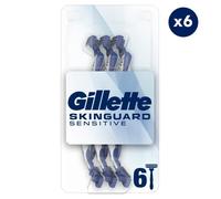 6x6 Rasoirs Jetables Skinguard, Gillette