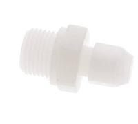 6x8mm & G1/2'' PVDF Raccord droit pour tuyau avec filetage mâle 10bar/145psi