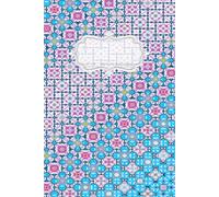 6x9 *LILY WAS HERE* JOURNAL NOTEBOOK DIARY Pocket Travel Pad Cottagecore Floral Botanical Flower Meadow blue pink: Moms, Women, Teens, Kids, Teachers, ... ~ Baby/Bridal/Wedding Shower Party Favors